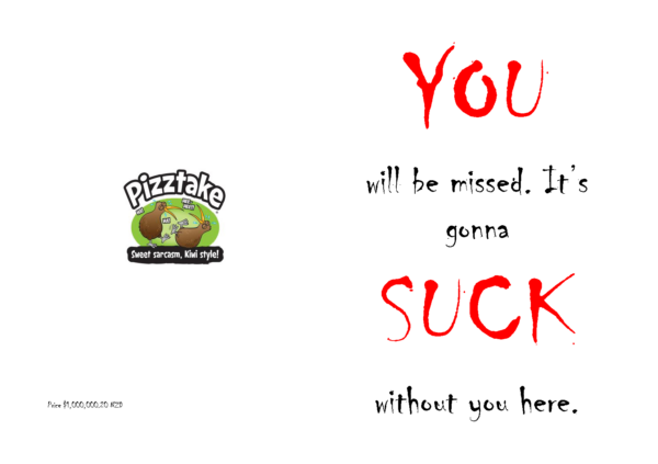 Retirement card