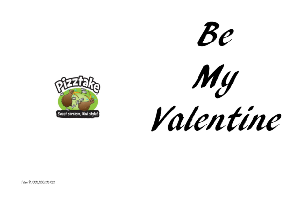 Be my valentine